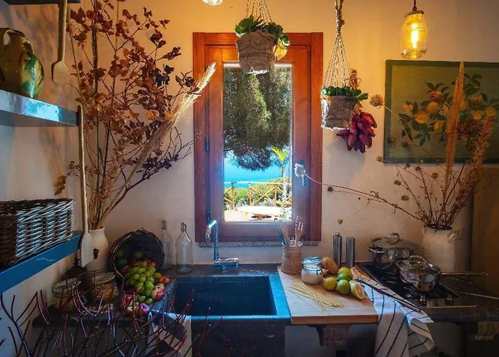 Cottage With Aeolian Islands Views Near Cefalu *